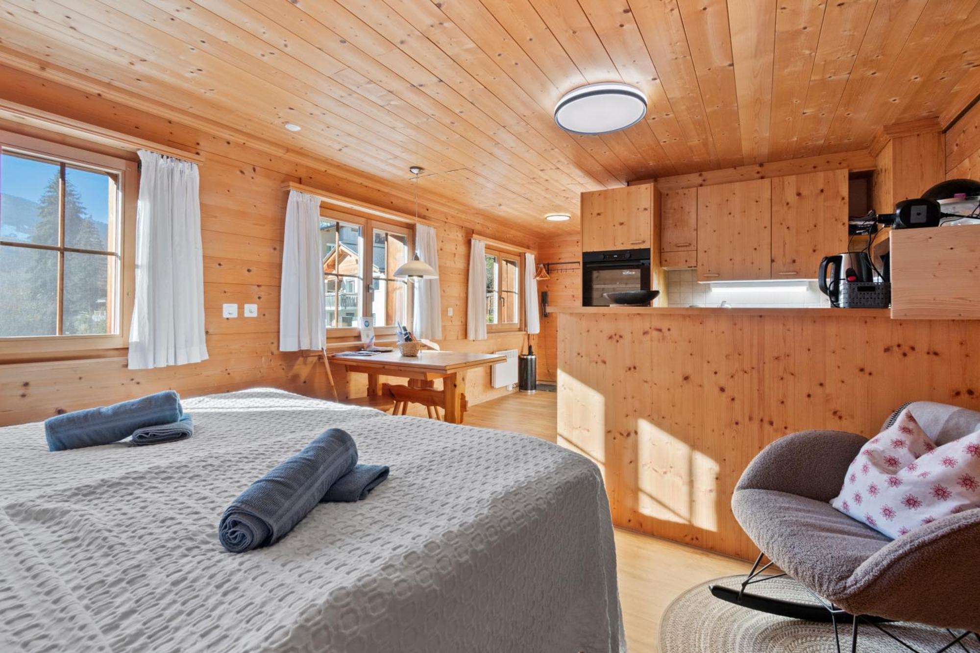 Gemuetliches Chalet Mit Privater Sauna Und Schoener Aussicht Kublis ภายนอก รูปภาพ